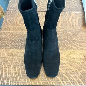 Black Suede Aquatalia Stessa Boots